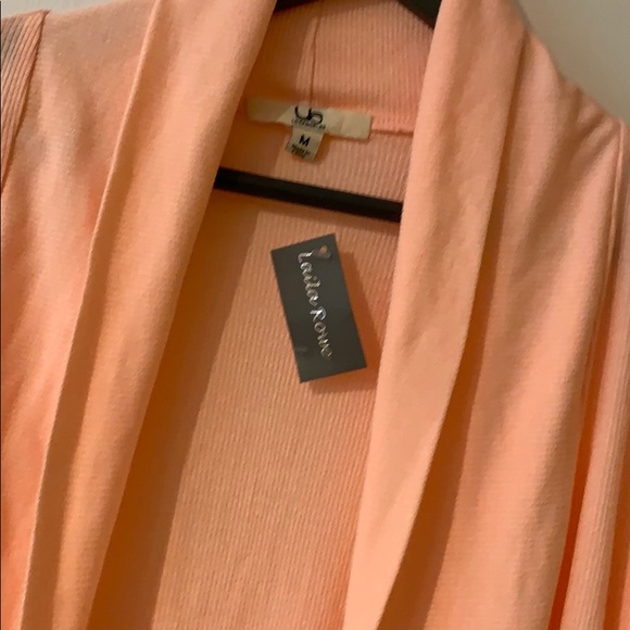 YA Los Angeles long sleeve peach overlay piece - Picture 2 of 5